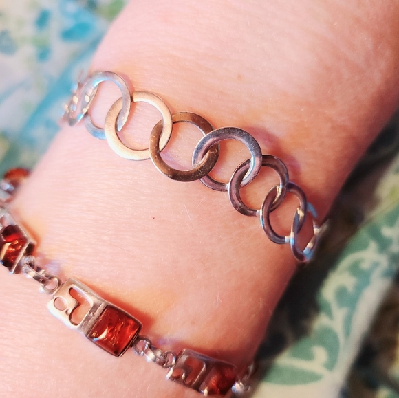 Jewelry - COPY - Sterling silver CIRCLES Bracelet